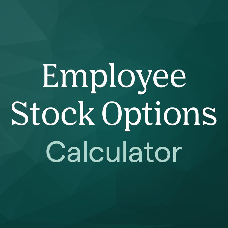 The Employee Stock Options Calculator