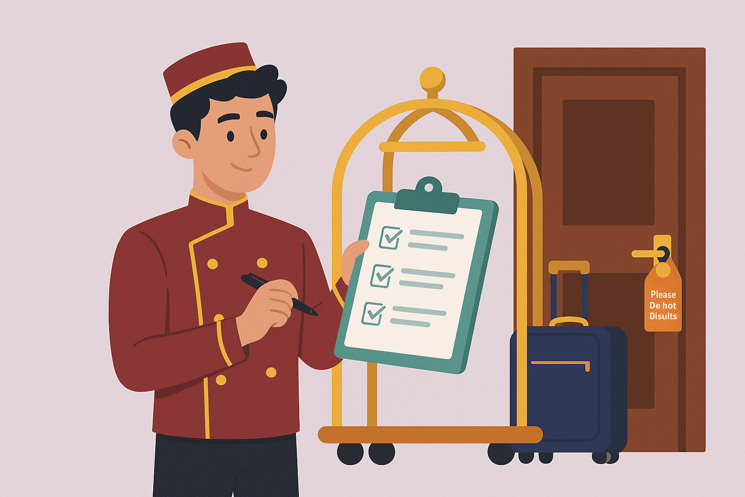 hotel onboarding checklist