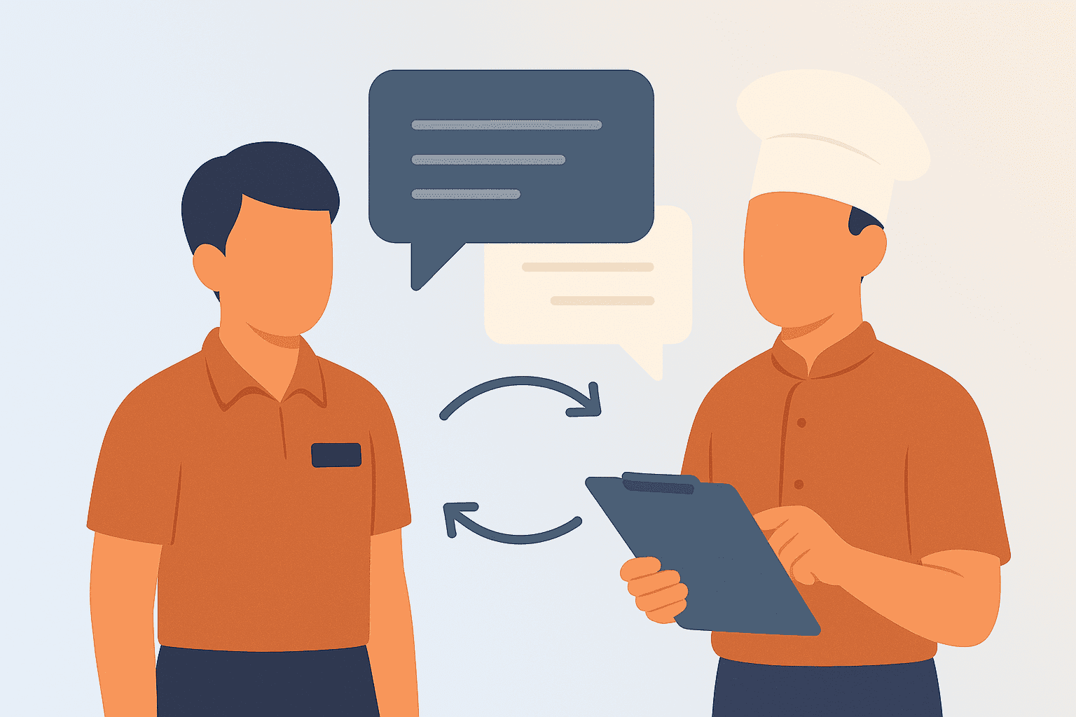 restaurant employee communication